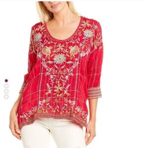 Johnny Was Sienna blouse Size Medium